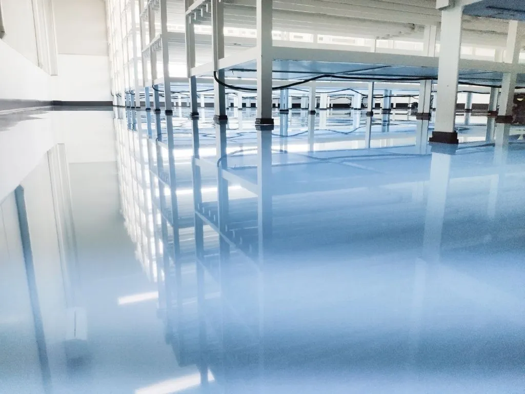 Completed Project No 5 of epoxy flooring service in austin