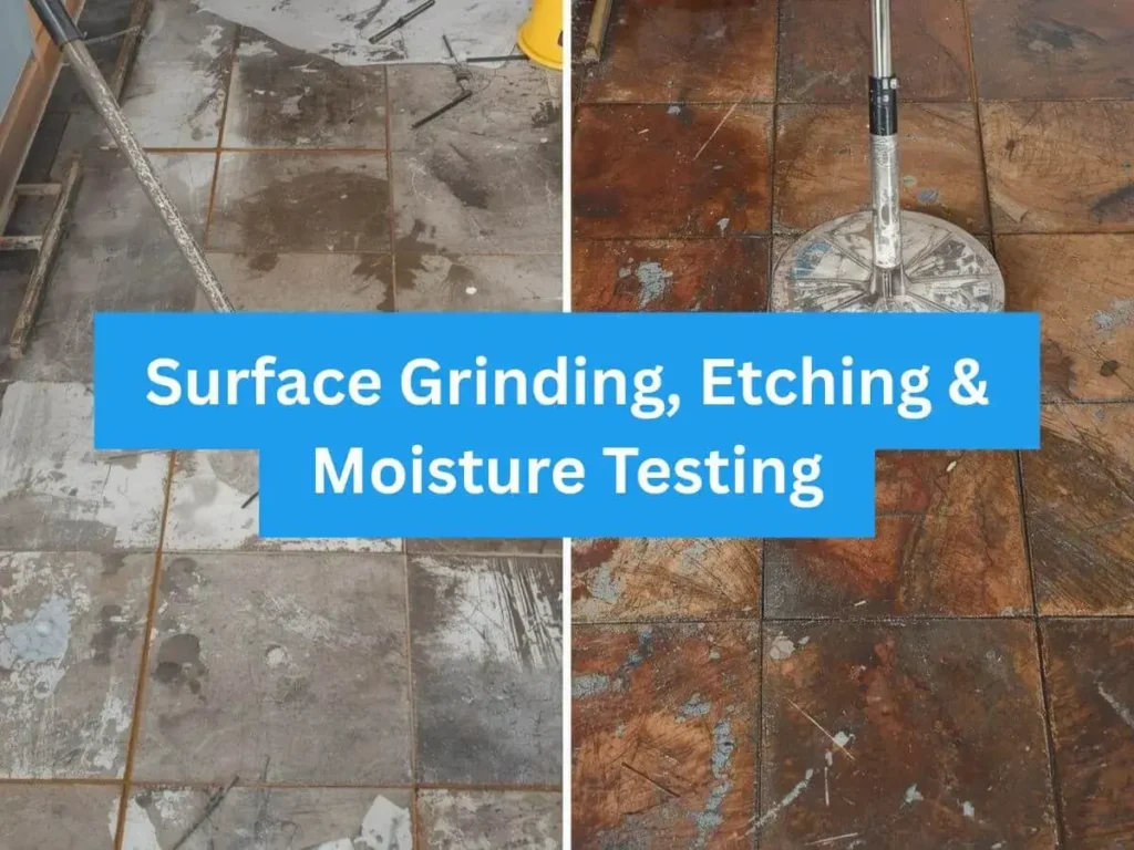 How to Prepare Your Floor for Epoxy Coating in Austin Texas in 2026 3 Surface Grinding Etching & Moisture Testing